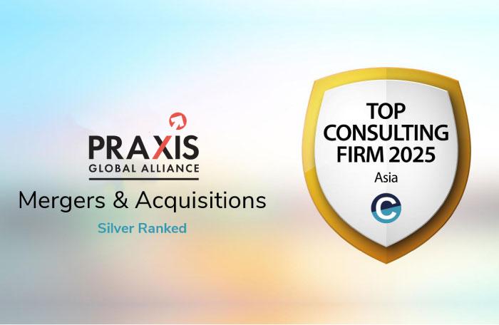 Merger and Acquisition Practice - Bronze Rank: Consultancy Asia Rankings 2025