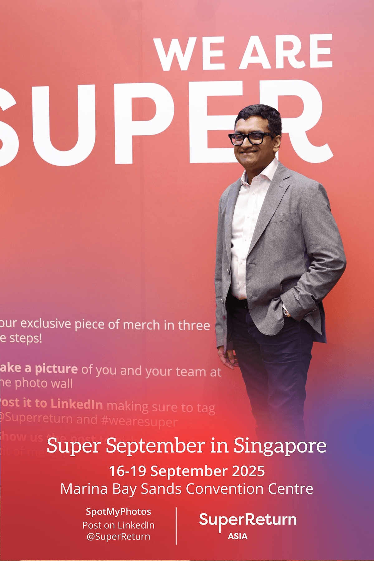 Felicitation at Super Returns Asia 2025, Singapore